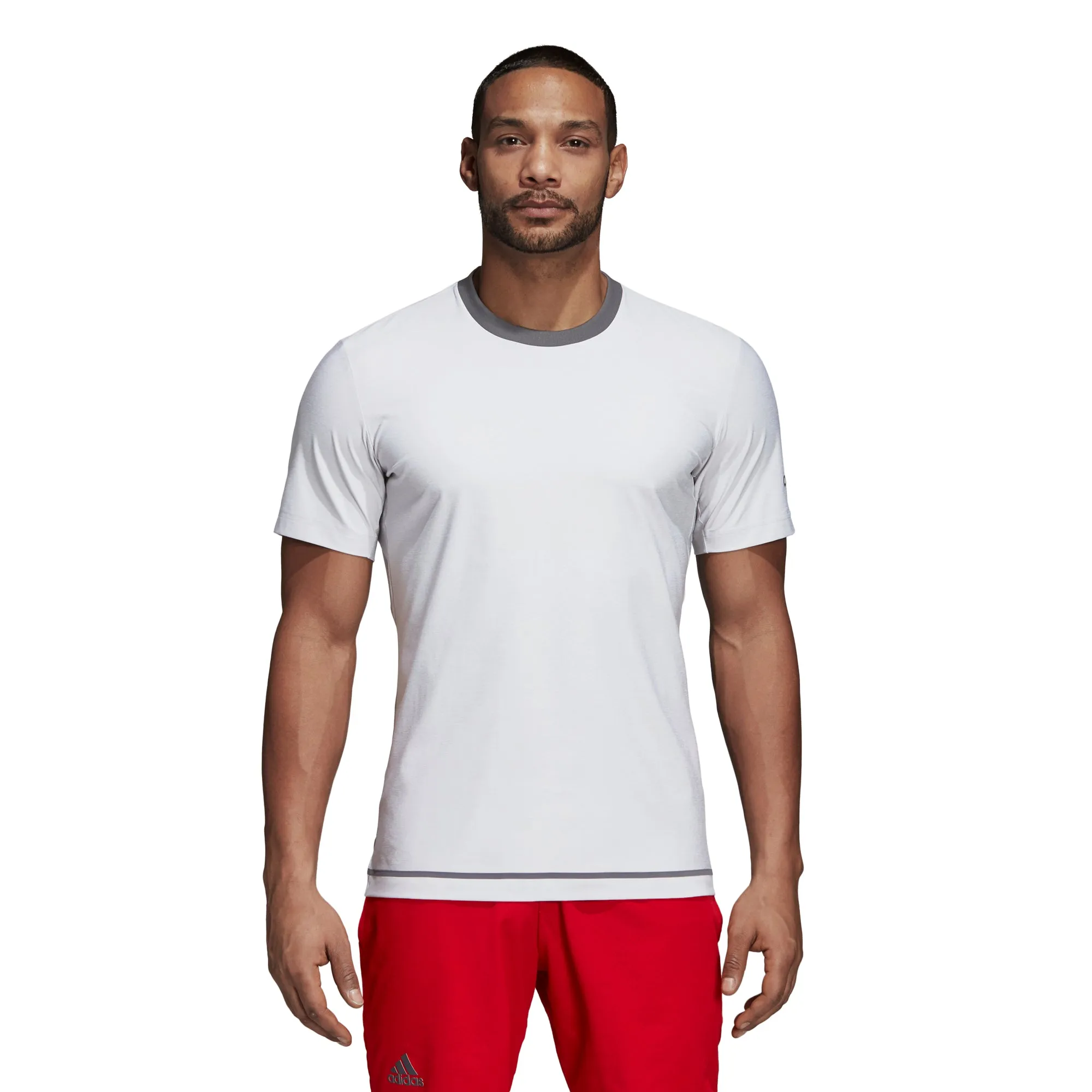 adidas Men's T-shirt Barricade - Light Grey CY3320