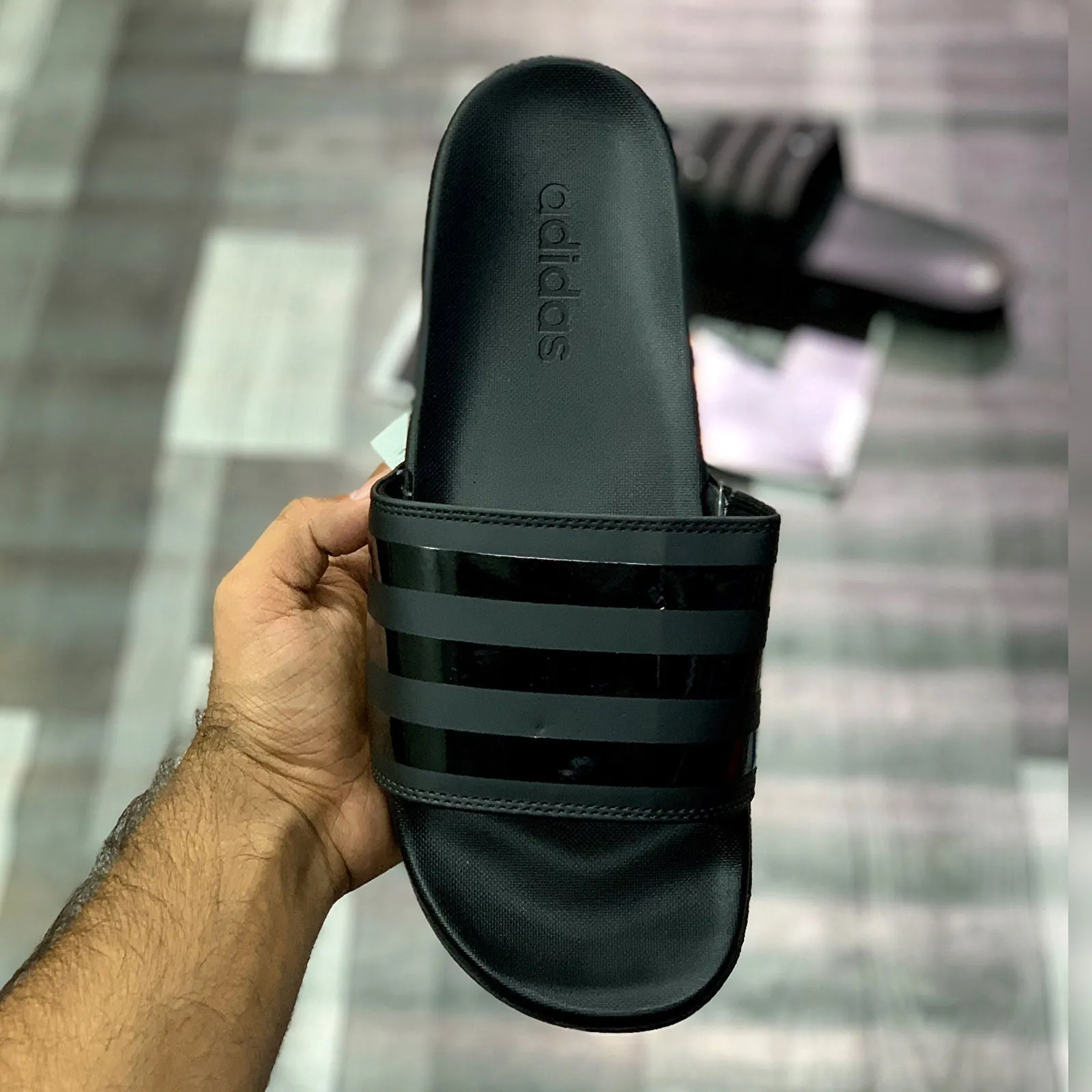 Adiillette Comfort Swim 2.0 “Triple Black"