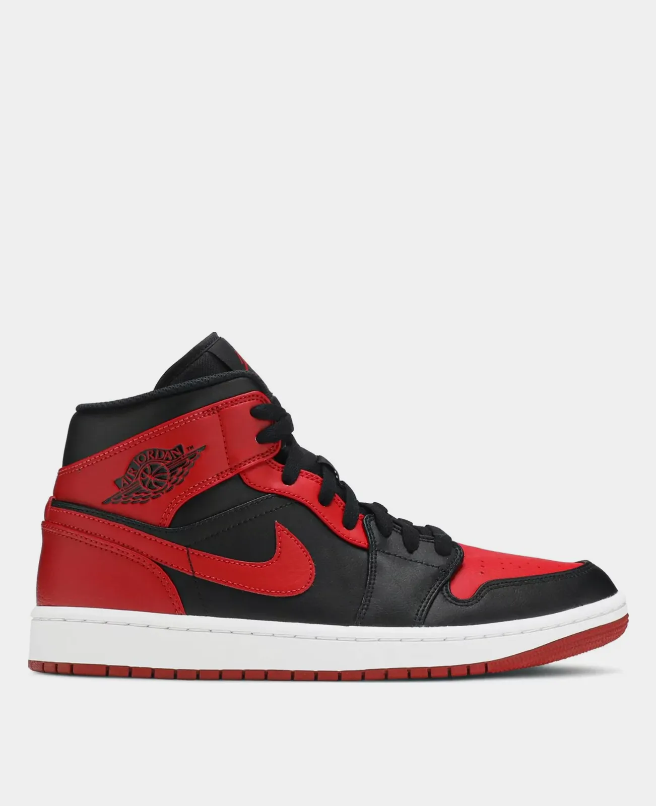 Air Jordan 1 Mid Banned Black Red White