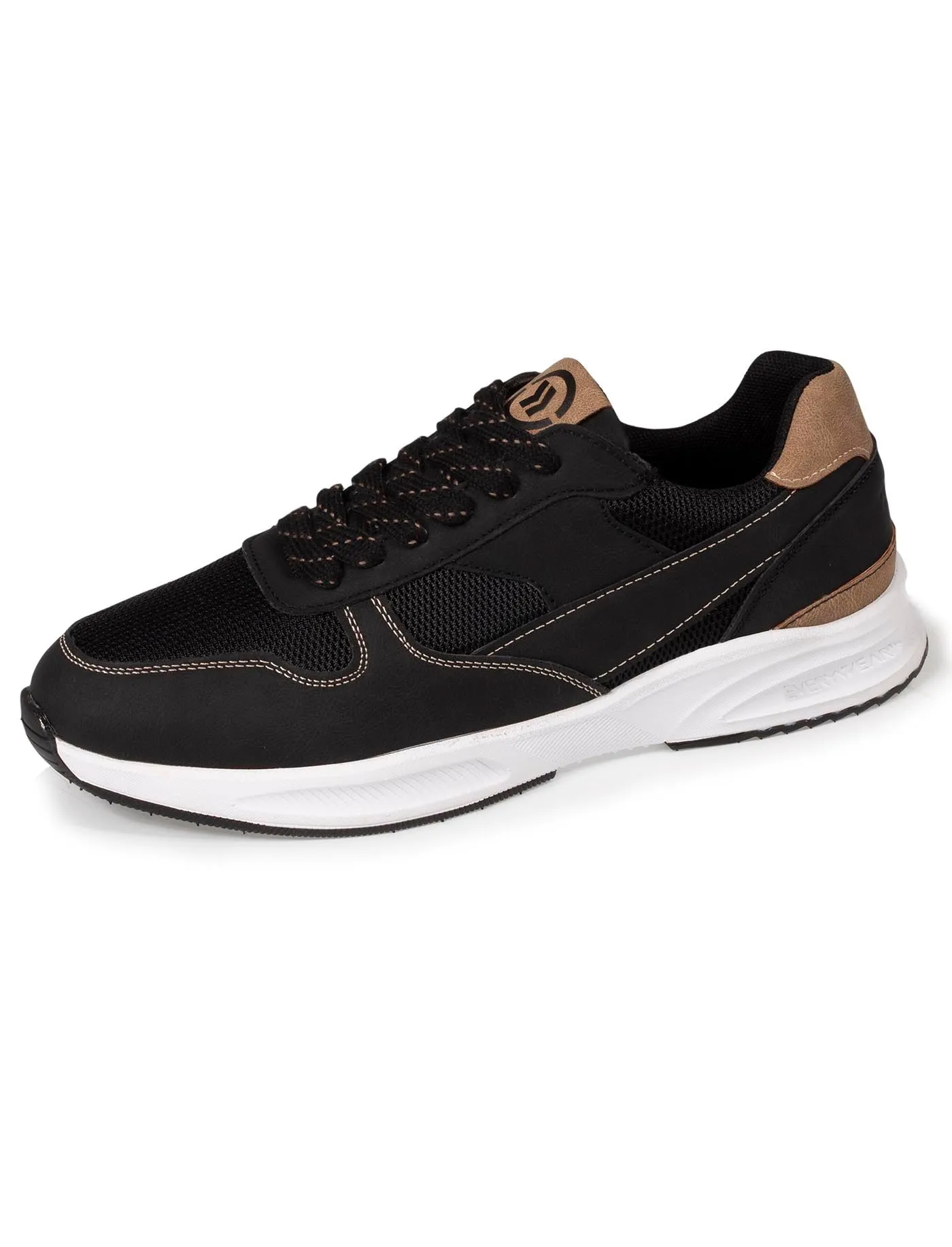 Baskets Confort Homme Noir