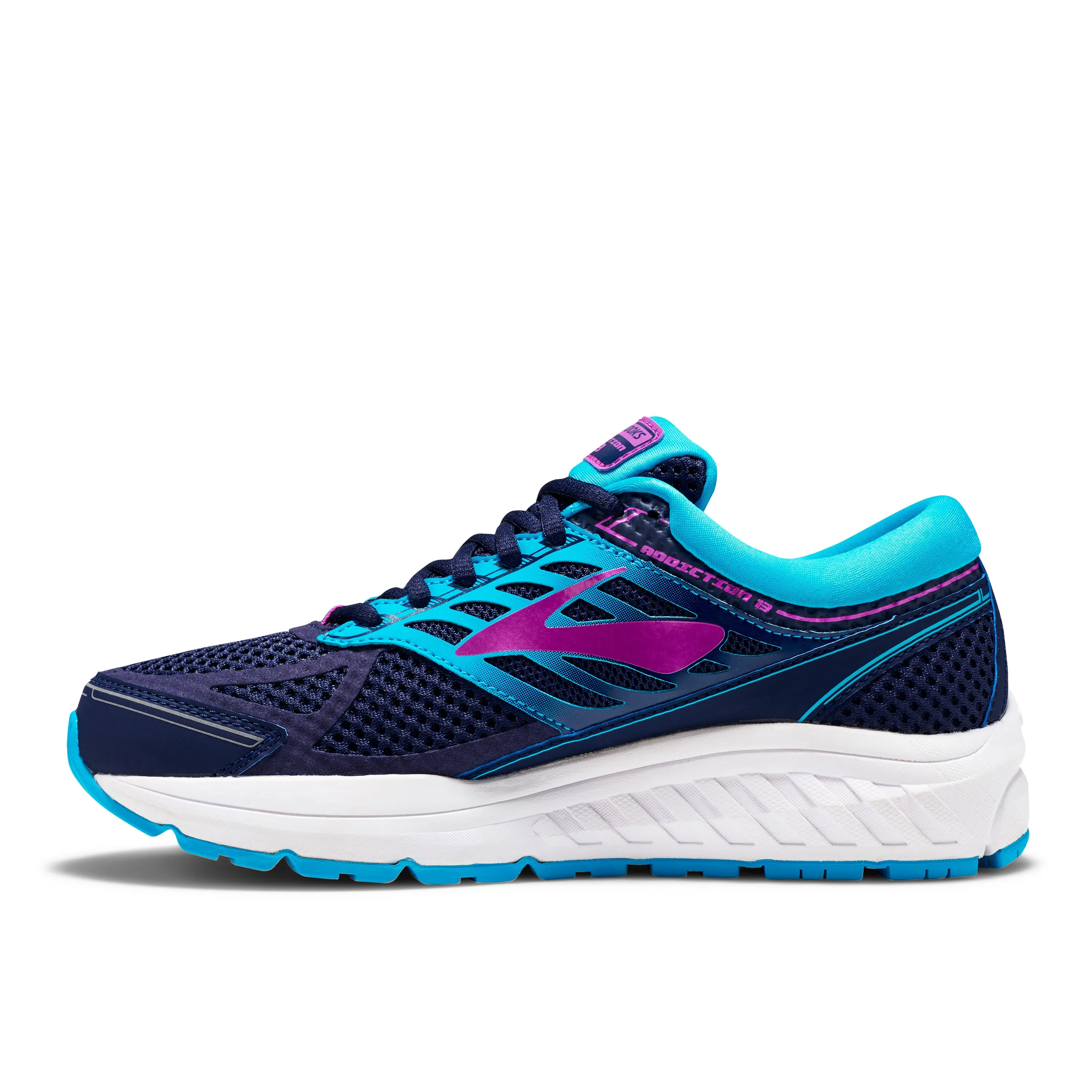 'Brooks' Men's Addiction 13 - Navy / Teal / Purple