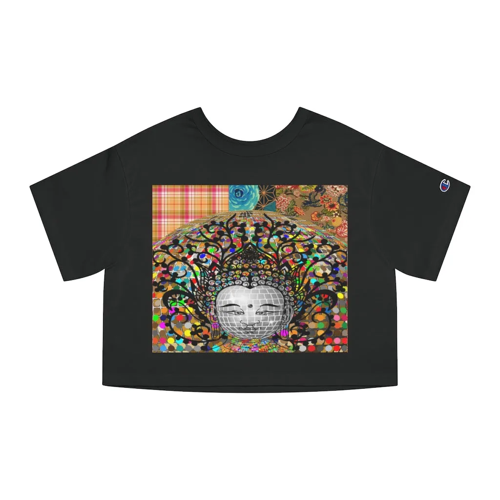 Buddha's Temple Cropped T-Shirt