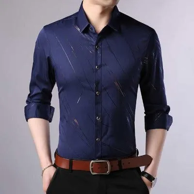 Casual  Men Shirt  Slim Fit