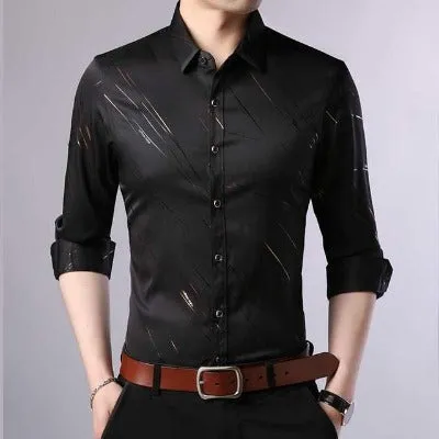 Casual  Men Shirt  Slim Fit