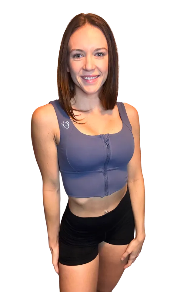 Catalyst Violet Blue Sports Bra