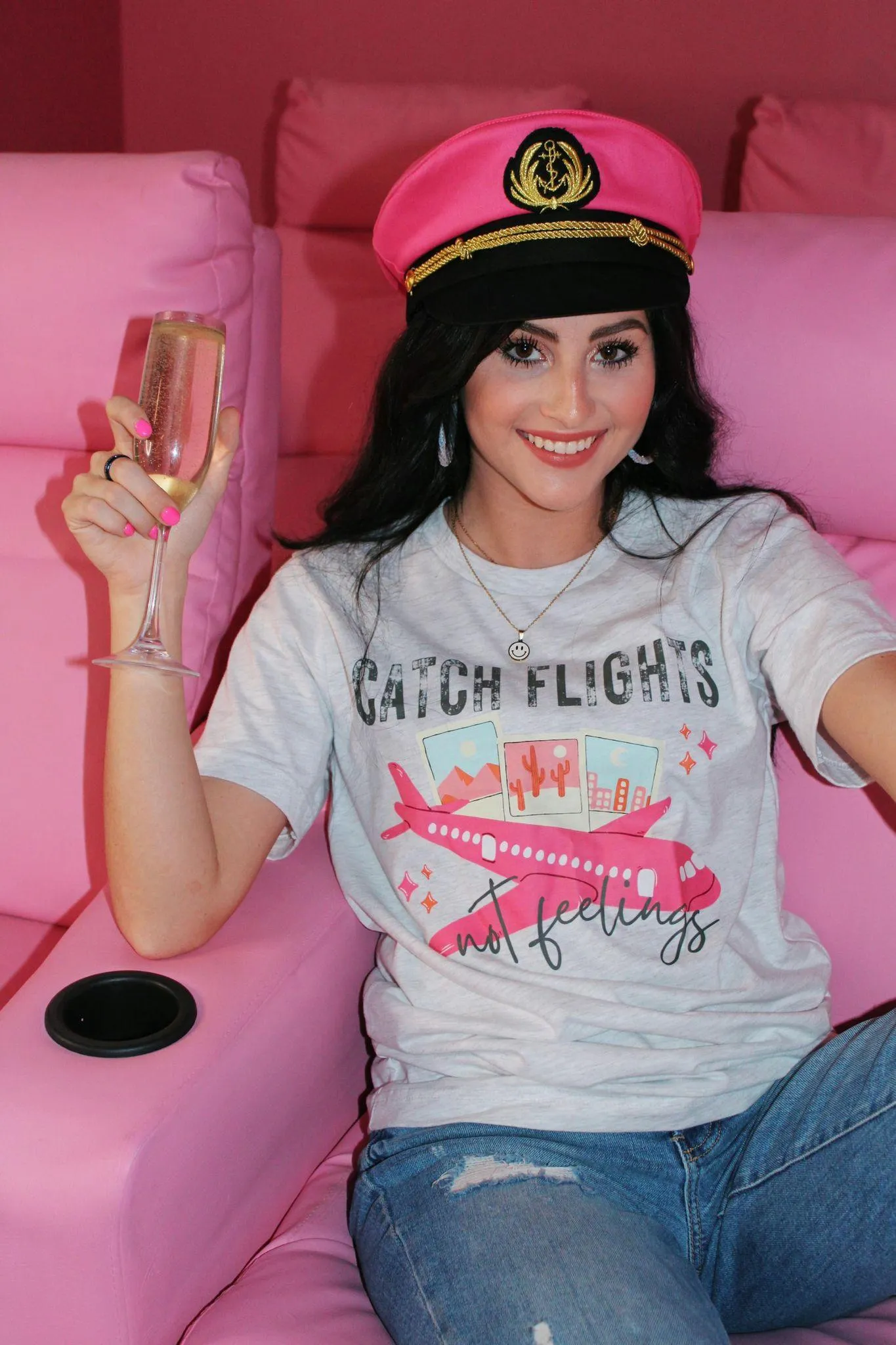 Catch Flights Not Feelings T-Shirt