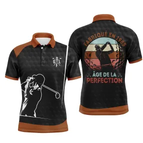 Chiptshirts - Polo De Golf, Cadeau Humour Pour Fans De Golf, Anniversaire 1985, Polo de Sport Homme et Femme, Fabriqué en 1985 - Âge de la Perfection - CTS27052217