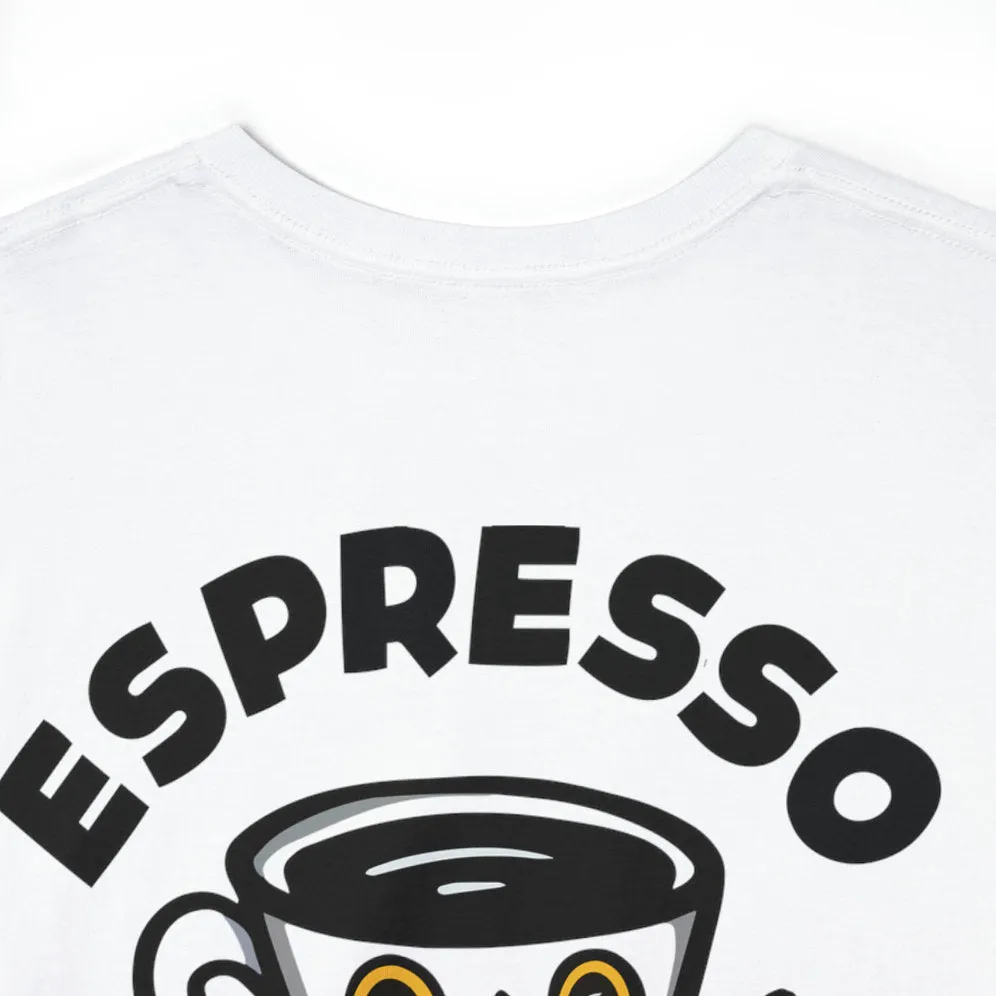 Espresso Time T-Shirt by Geneva Artist Rodrigue