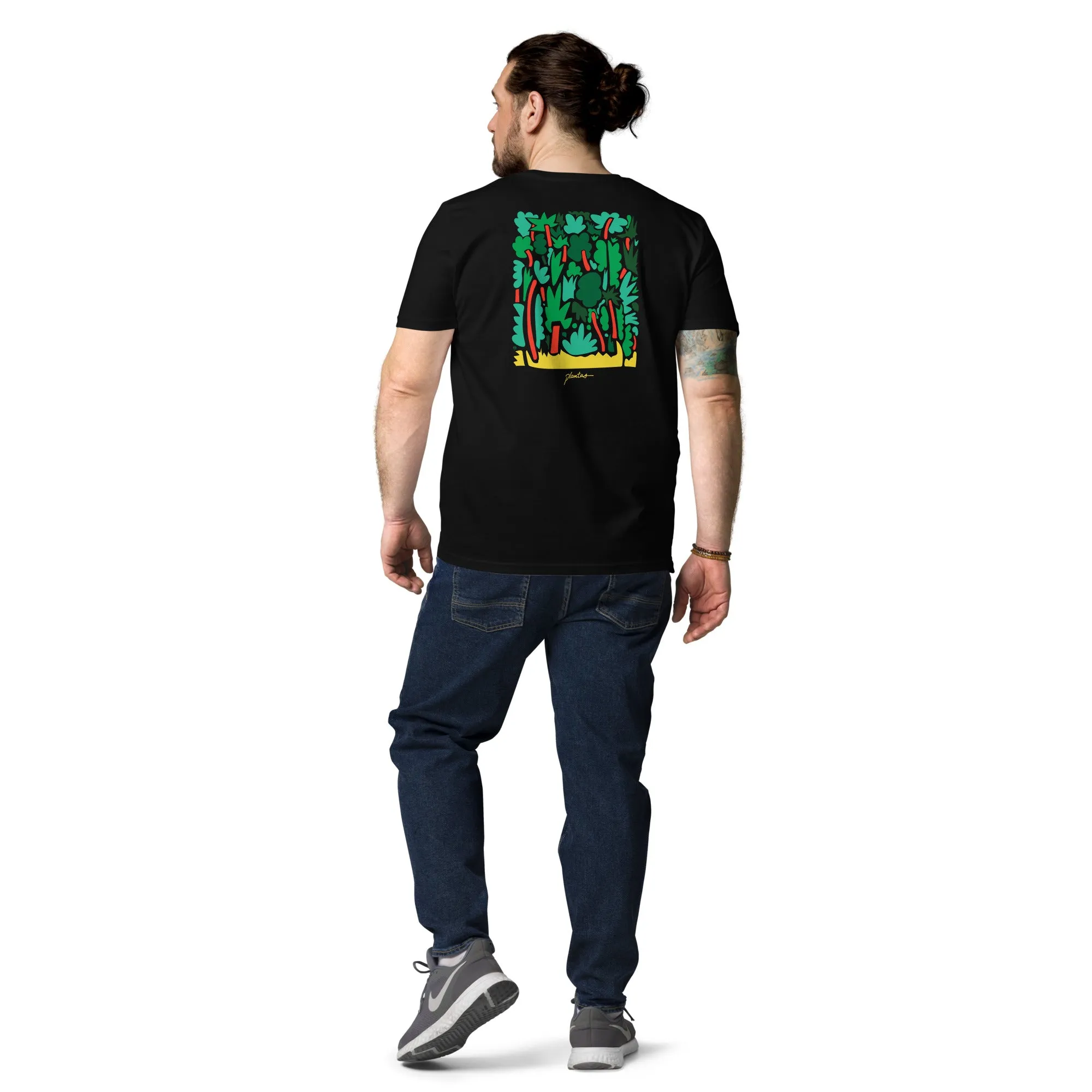 Floral Forest unisex organic cotton t-shirt