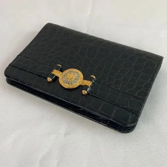 Gianni Versace Vintage Crocodile Date Book Miscellaneous