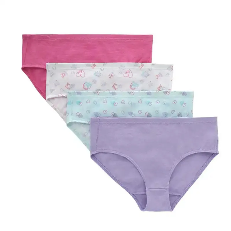 Hanes Girls 4 pack Pure Comfort Briefs