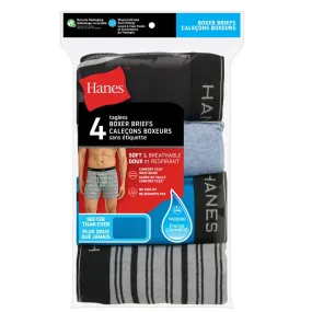 Hanes Men's Comfortsoft Boxer Brief 4-pack