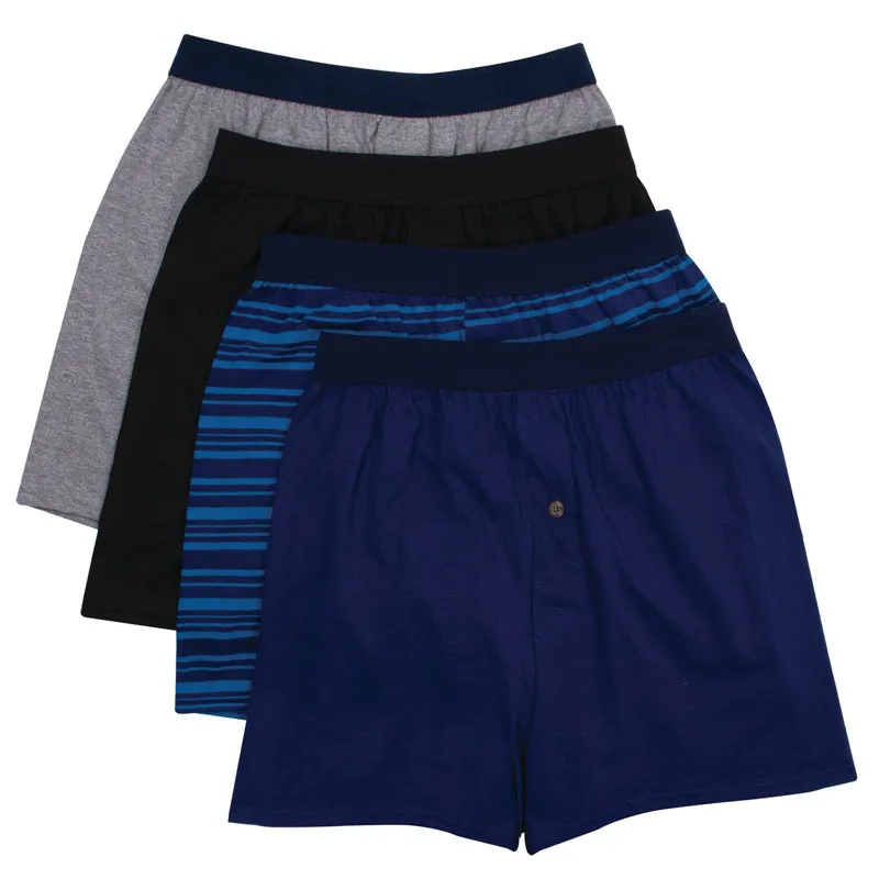 Hanes Men's Tagless Boxer 4-pack