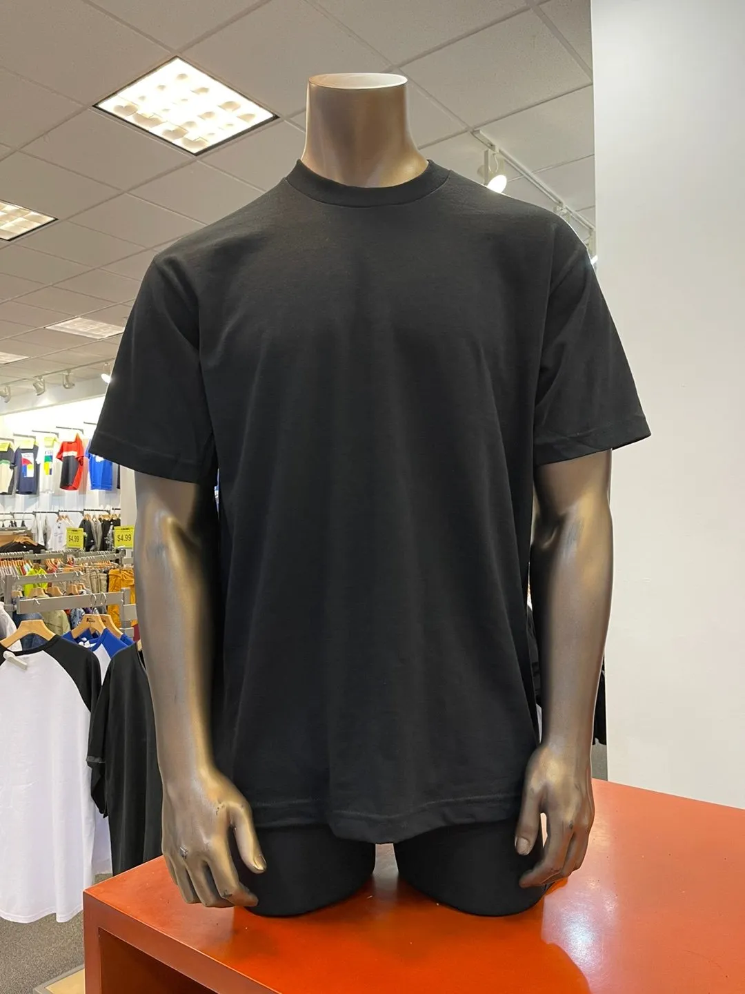 Heavyweight Plain Athletic Fit T-Shirt