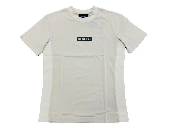 HENLEYS MEN'S MICRO STAPLE CREAM TEE