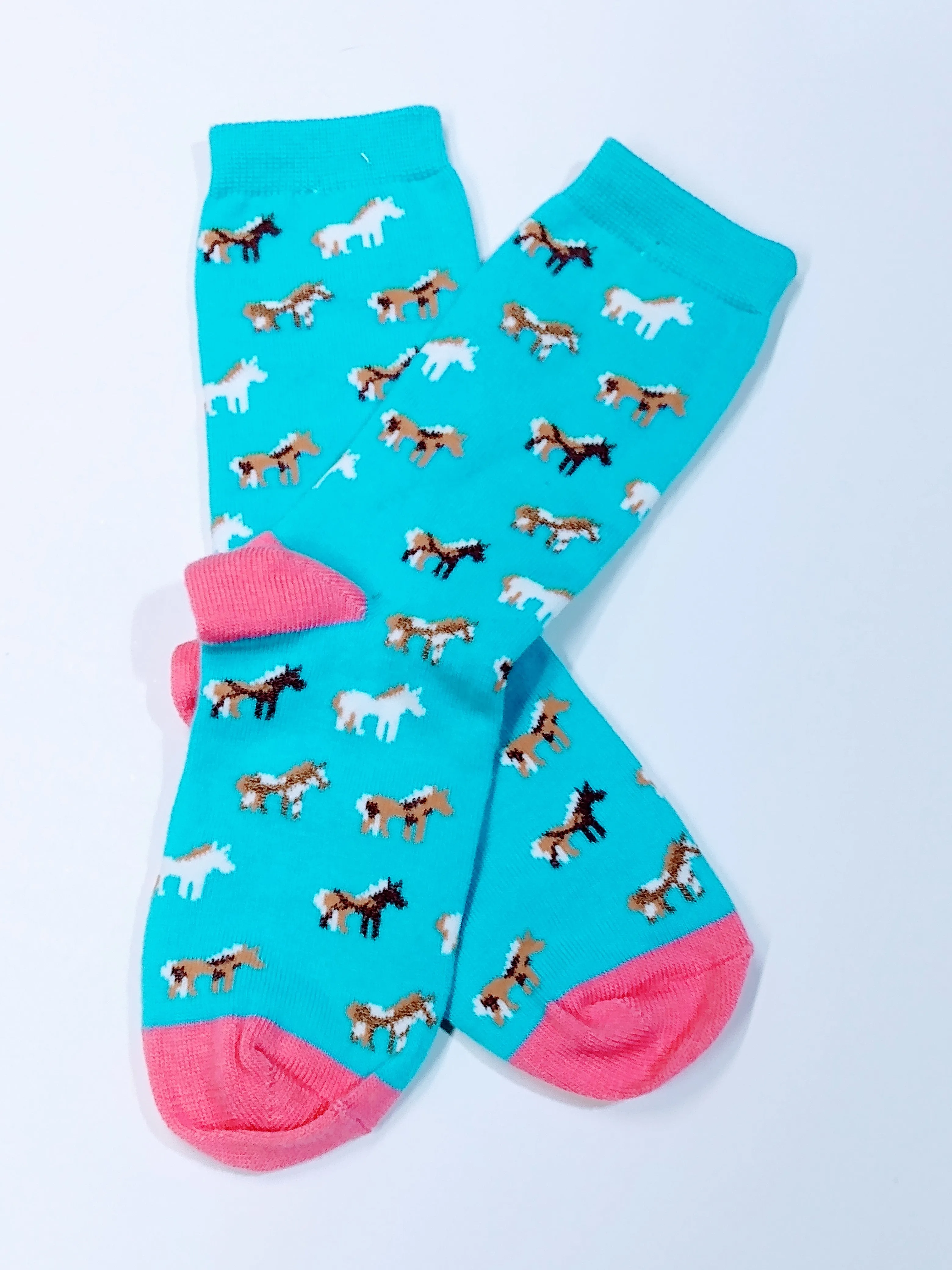 Horses Crew Socks