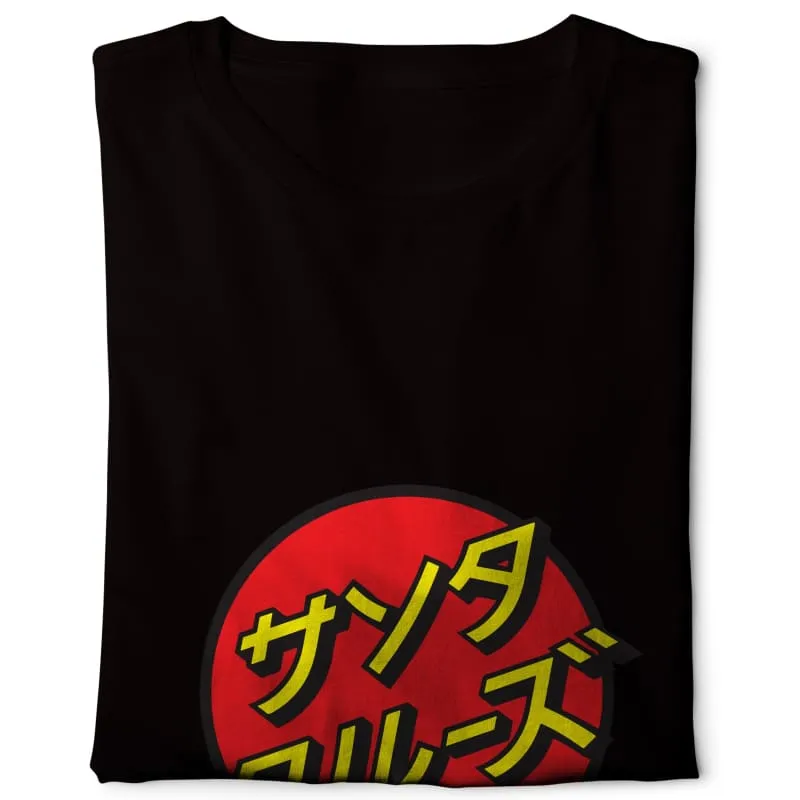 Japanese Santa Cruz - Digital Graphics Basic T-shirt black