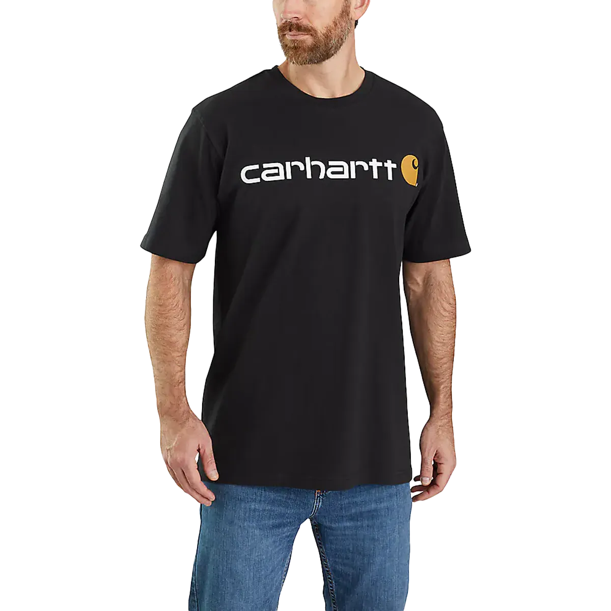 Men's Heavyweight Short Sleeve Logo Graphic Shirt