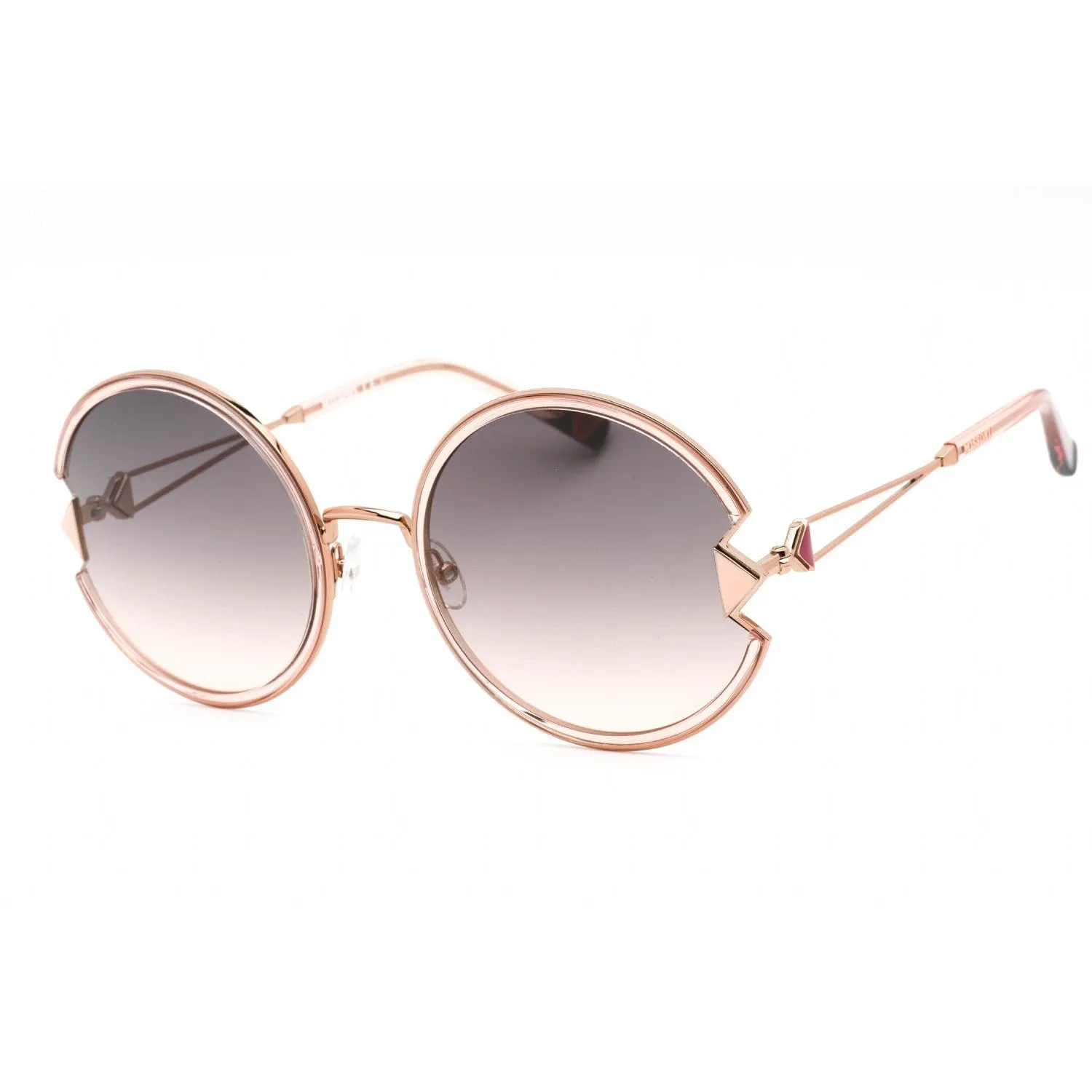 Missoni MIS 0074/S Sunglasses Gold Pink / Grey Shaded Pink Women's