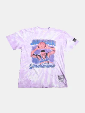 Mitchell & Ness Hall Of Fame Tye Dye Tee LJO - Purple