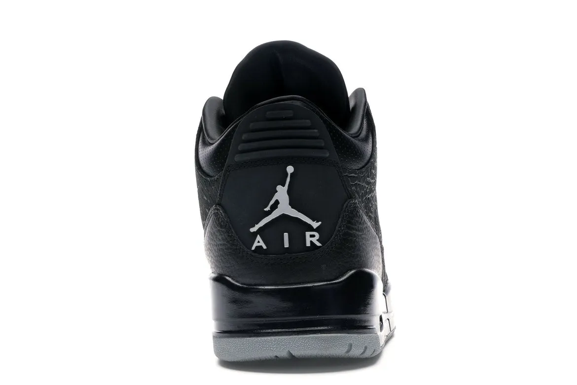 Nike Air Jordan Retro 3 "Black Flip"