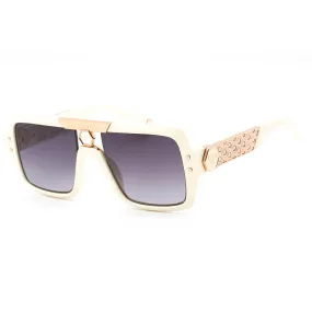 Philipp Plein SPP079 Sunglasses Beige / Grey Women's