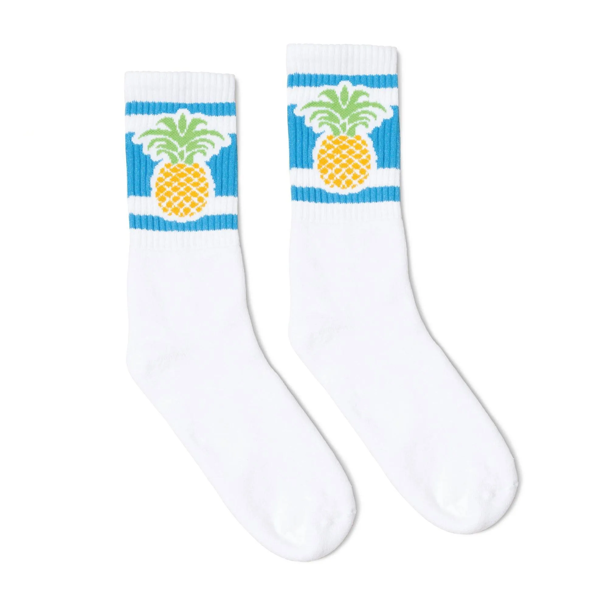 Pineapple Socks | White