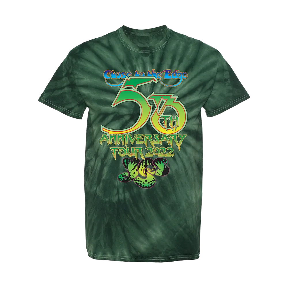 "Close to the Edge" 50th Anniversary 2022 Tour T-Shirt