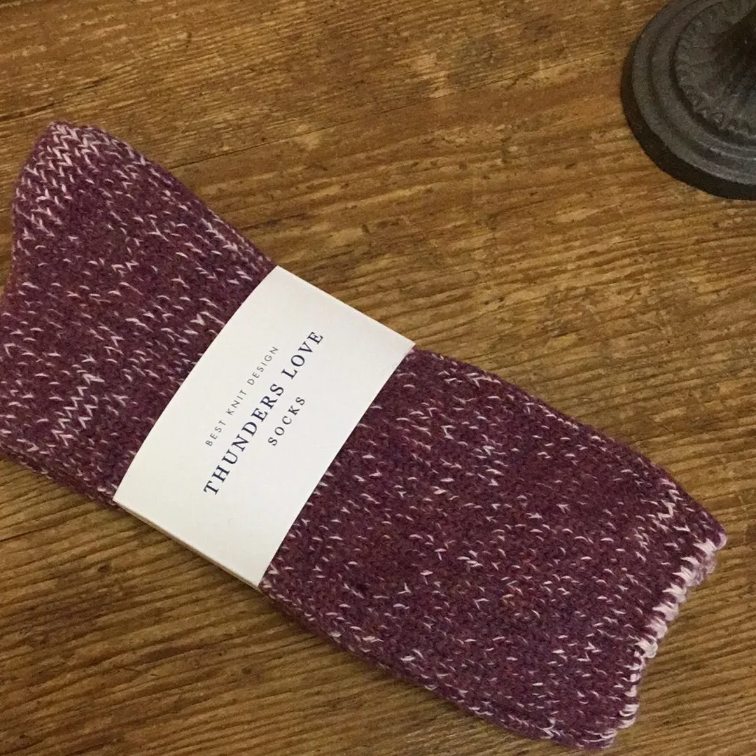 Recycled Wool Socks