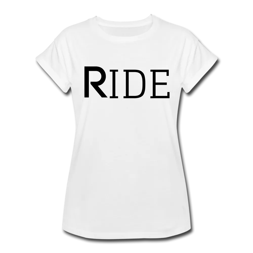 RIDE TEE | Boy Friend Tee | Short Sleeve - AtelierCG