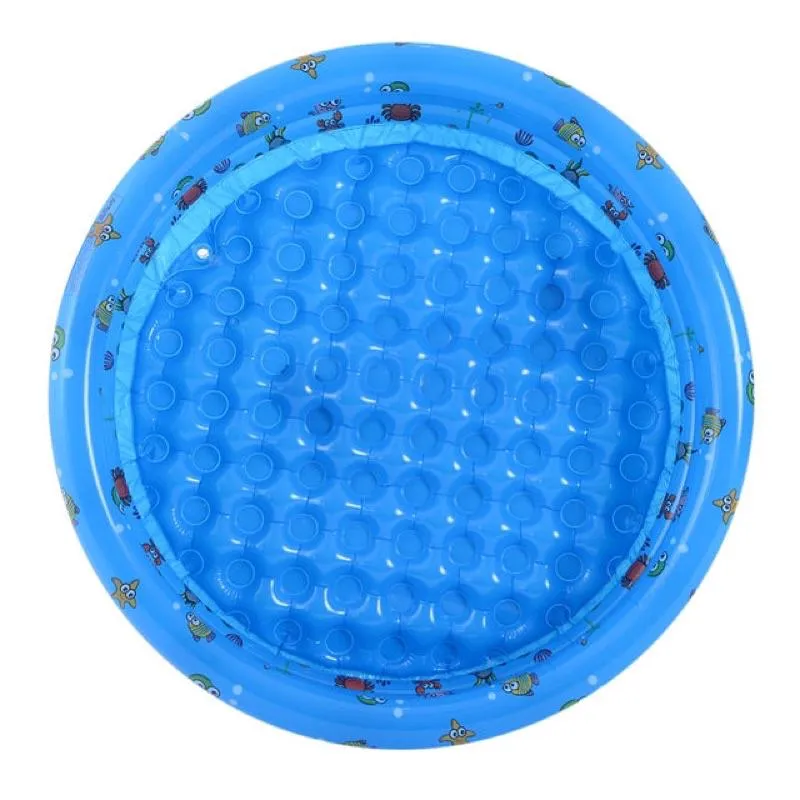 Round Children's Inflatable Swimming Pool 130cm*130cm S4987817