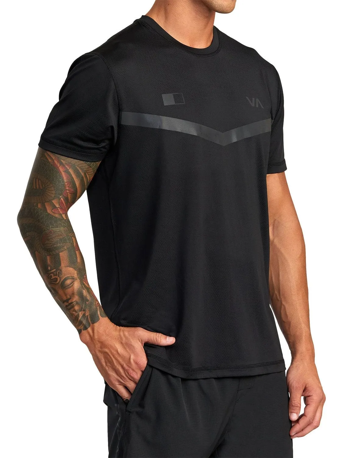 RVCA Men's Runner Sport Shirt