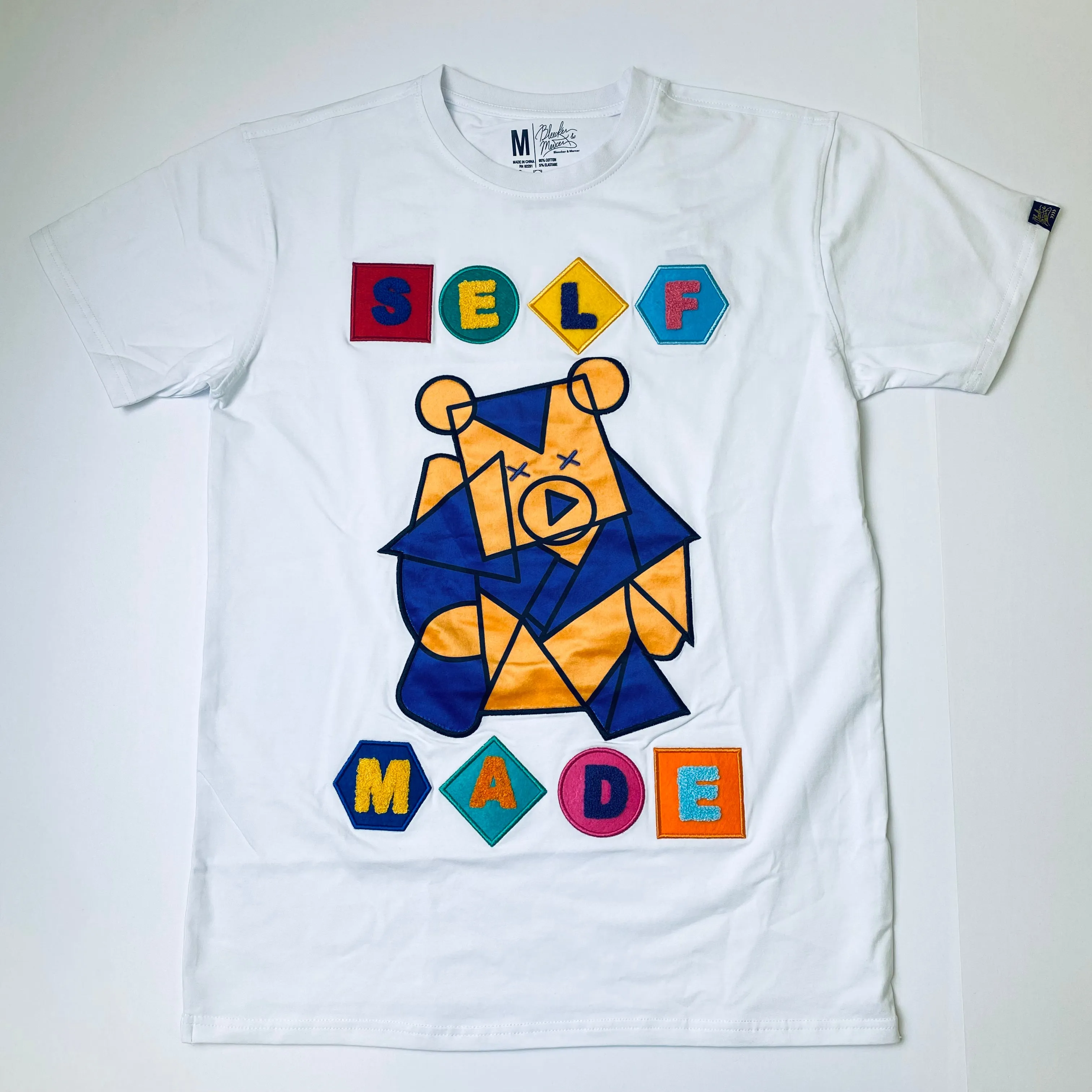 Self Made Bear Graphic T-Shirt