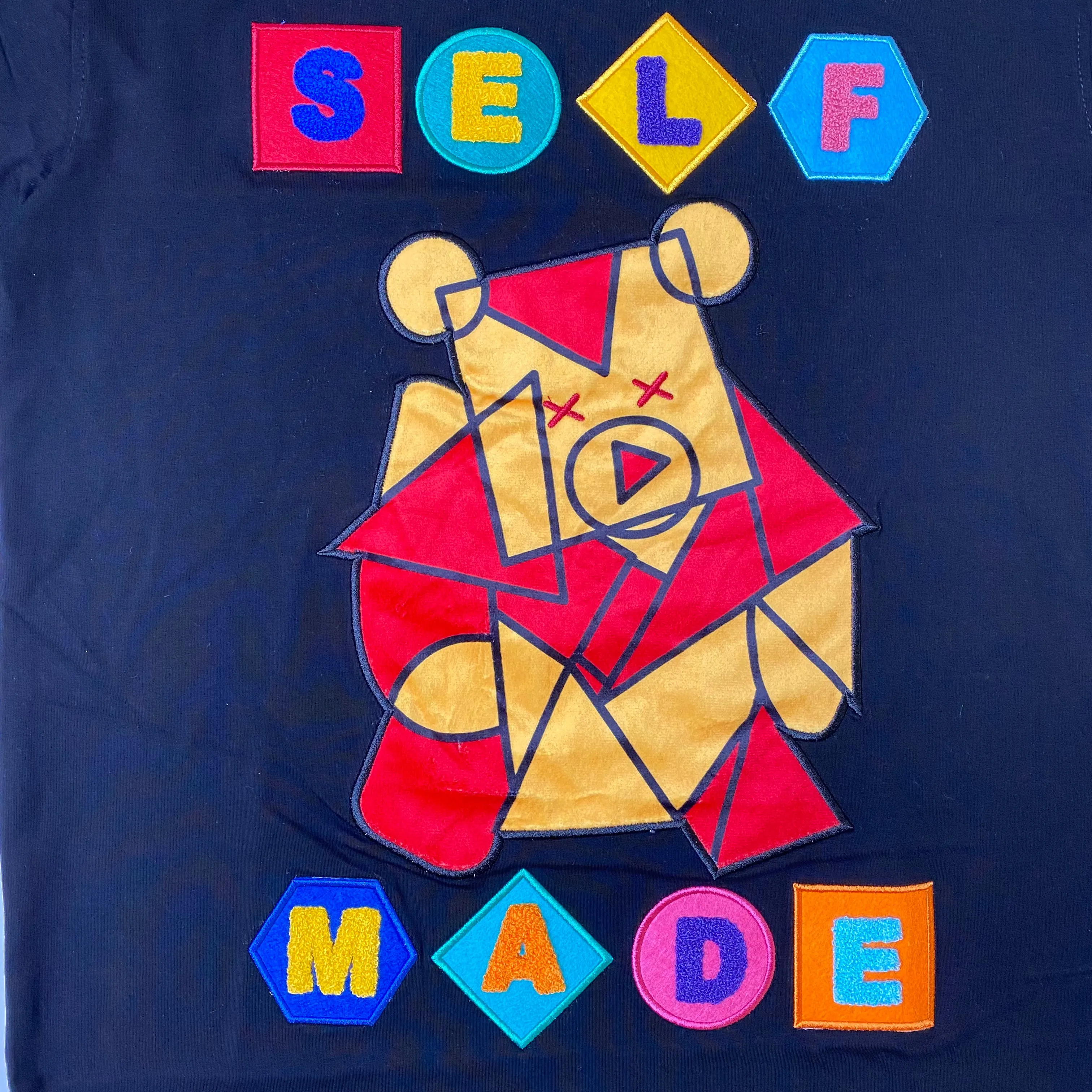 Self Made Bear Graphic T-Shirt