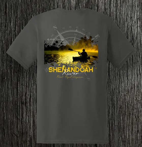 Shenandoah River Super Soft Ring Spun 100% Cotton Midweight Unisex T-Shirt