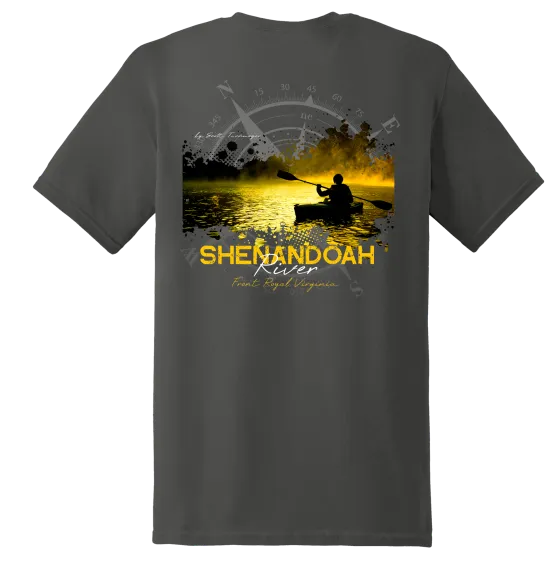 Shenandoah River Super Soft Ring Spun 100% Cotton Midweight Unisex T-Shirt