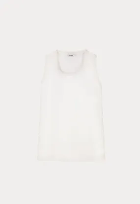 Solid Sleeveless Blouse