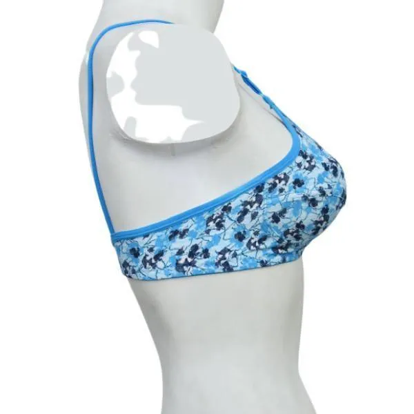 Stylish n Branded Printed Stretchable High Quality Cotton Bra For Women