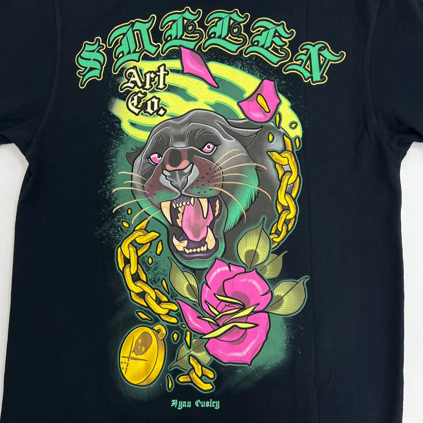 Sullen Art Collective Chained Panther T-Shirt