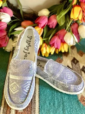 The Blue Gypsy Jazz Aztec Dude Shoe