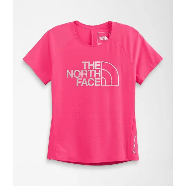 The North Face Flight Weightless SS Shirt (Women's) Brilliant Coral