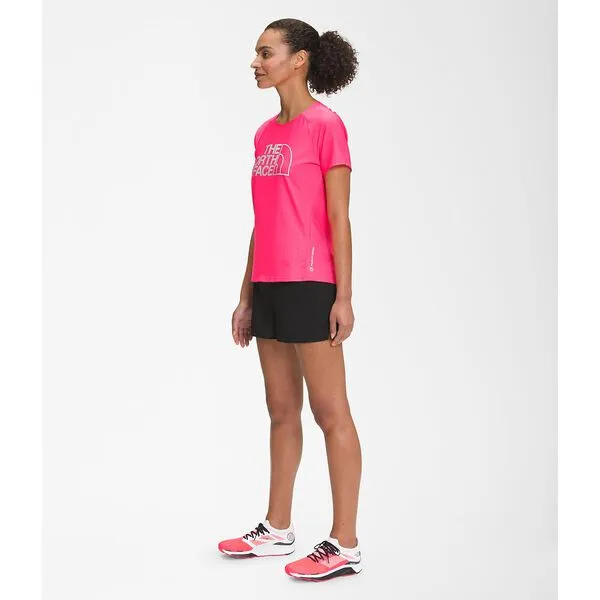 The North Face Flight Weightless SS Shirt (Women's) Brilliant Coral