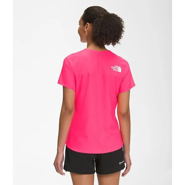 The North Face Flight Weightless SS Shirt (Women's) Brilliant Coral