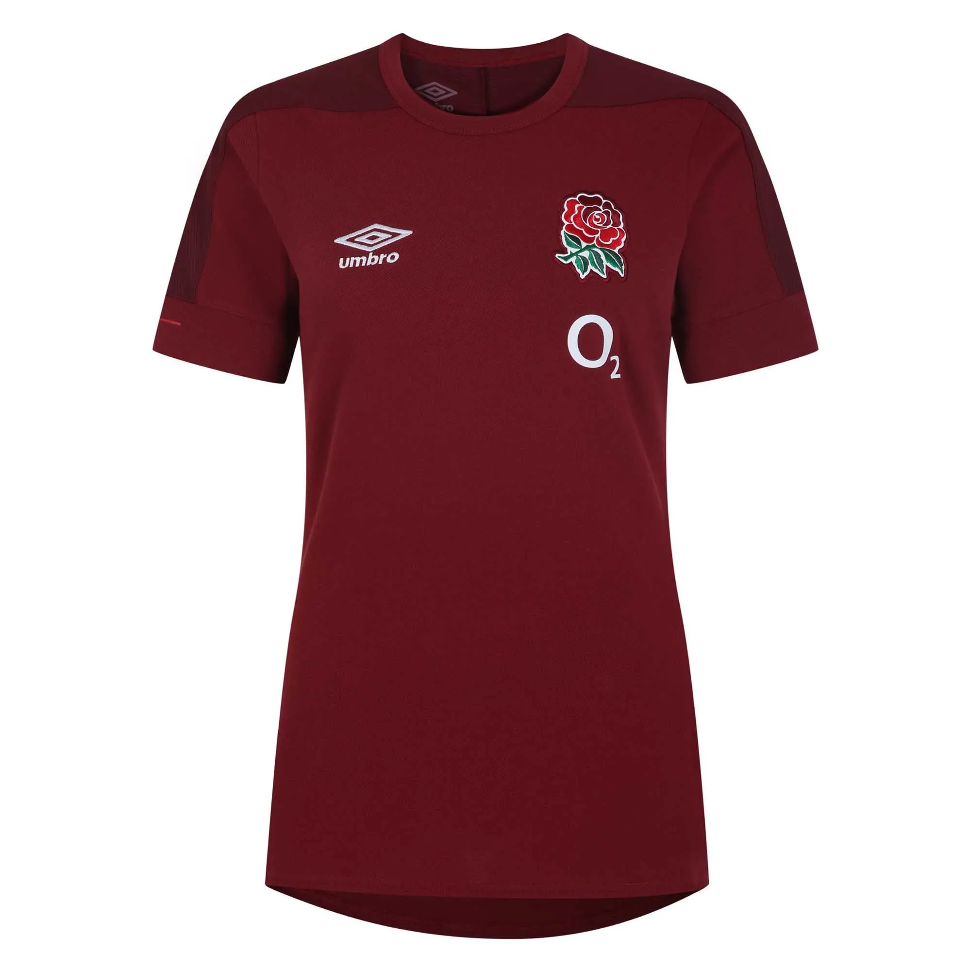 Umbro Men's England Rugby Presentation T-Shirt 23/24 - Red