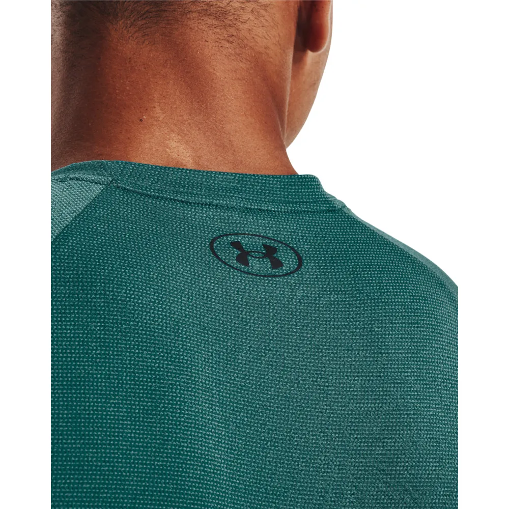 'Under Armour' Men's Tech 2.0 Textured T-Shirt - Coastal Teal