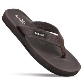 Walkaroo Gents Flip Flop Thong  - WC4228 Brown